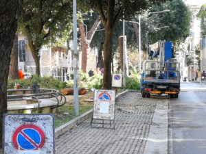 Lavori viale Croce (1)