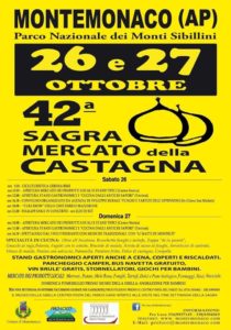 Programma Sagra Mercato della Castagna