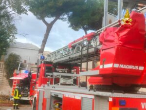 Incendio Porto San Giorgio