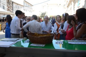 Un momento della giornata inaugurale di Ascoliva Festival