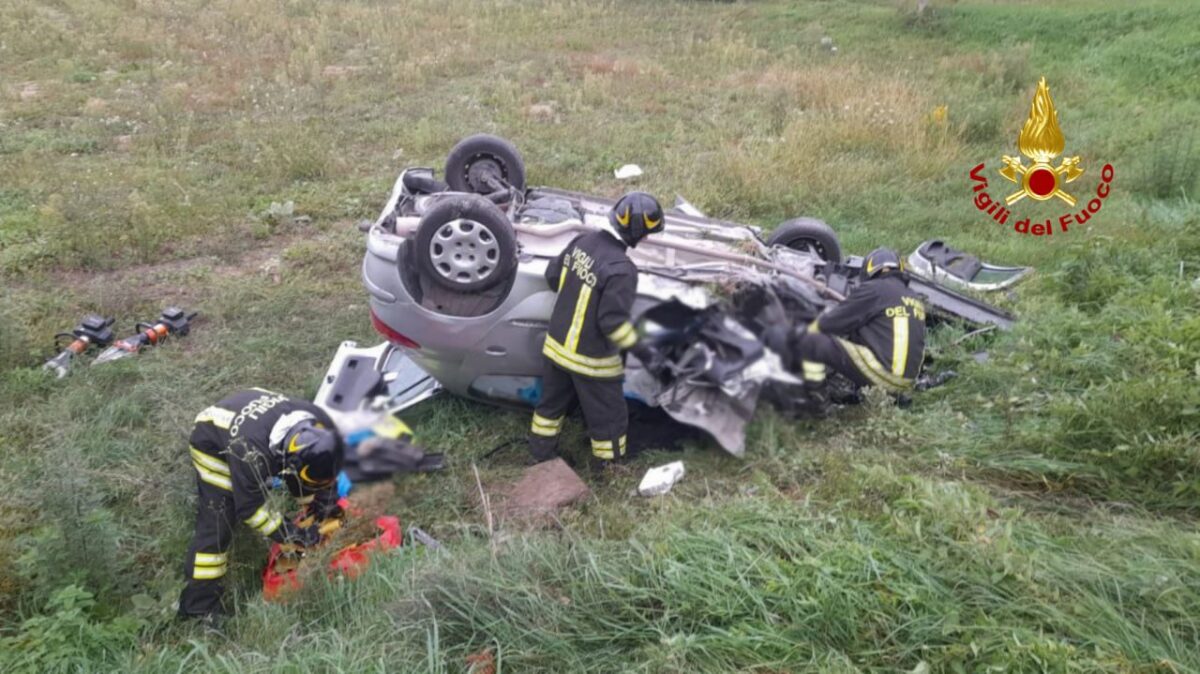 Auto incidente Grottazolina