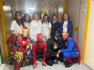 Visita supereroi in pediatria 2