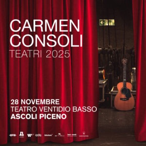 Carmen Consoli Teatro Ventidio Basso