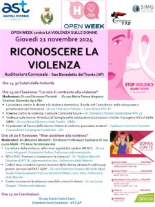 Convegno 'Riconoscere la violenza'