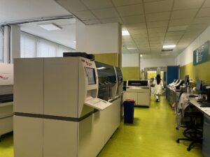 Laboratorio analisi ospedale 'Mazzoni' Ascoli