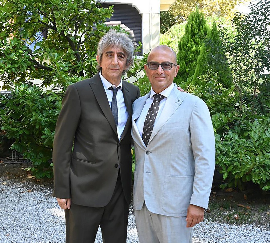 Sergio Rubini e Andrea Agostini