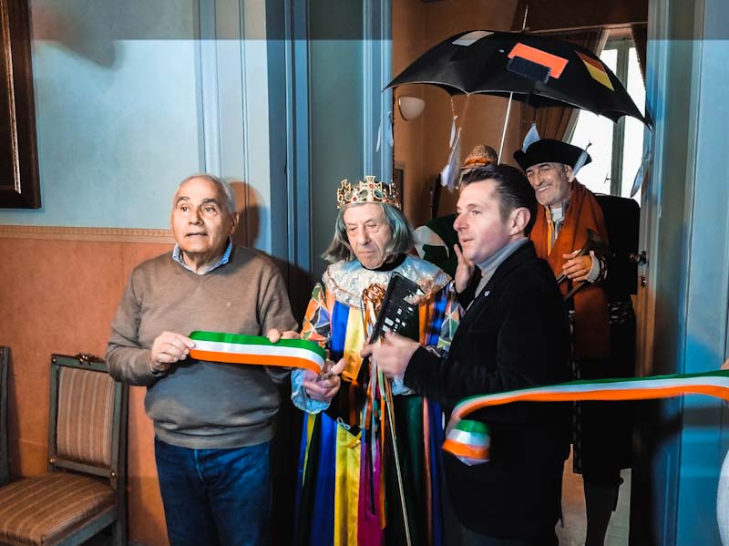 Inaugurazione sede del Carnevale di Ascoli