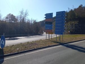 Strada Salaria superstrada svincolo mozzano roccafluvione acquasanta comunanza